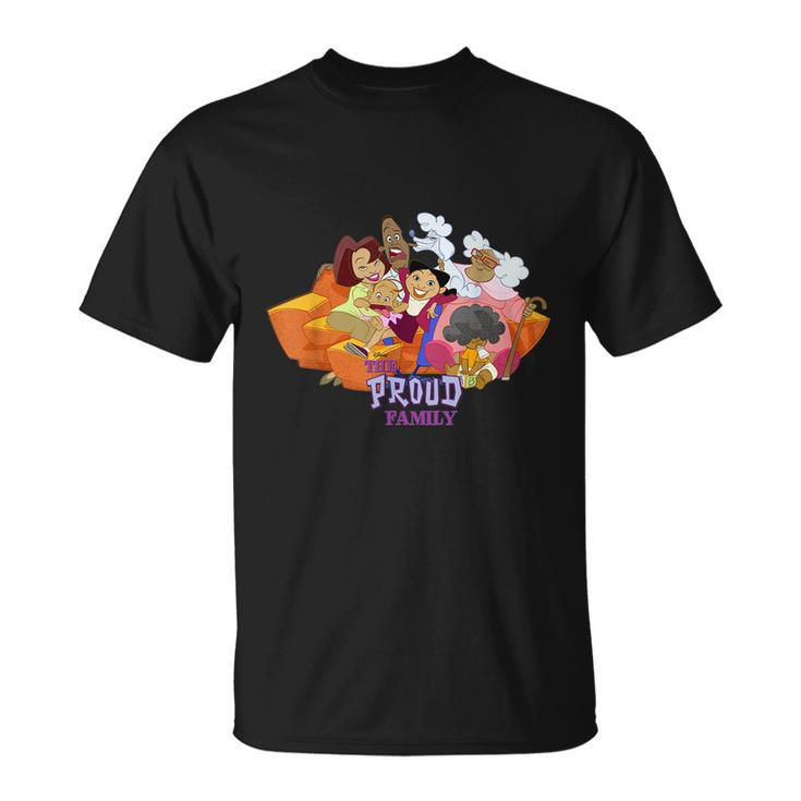 Channel The Proud Family Characters Unisex T-Shirt
