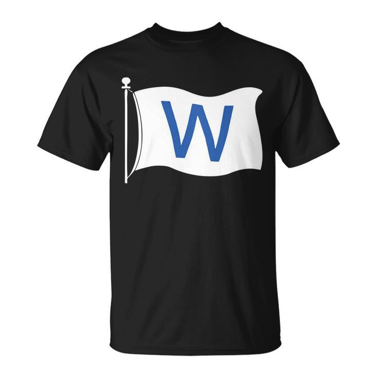 Chicago Win W Flag Baseball Tshirt Unisex T-Shirt