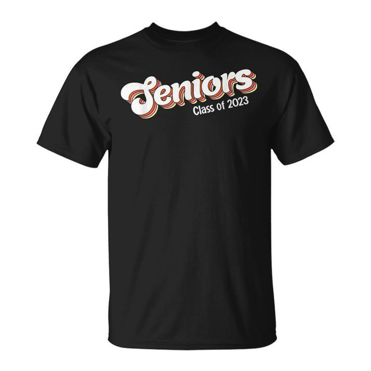 Class Of 2023 Senior 2023 Graduation Or First Day Of School  Unisex T-Shirt