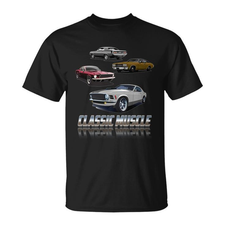 Classic Muscle Classic Sports Cars Tshirt Unisex T-Shirt