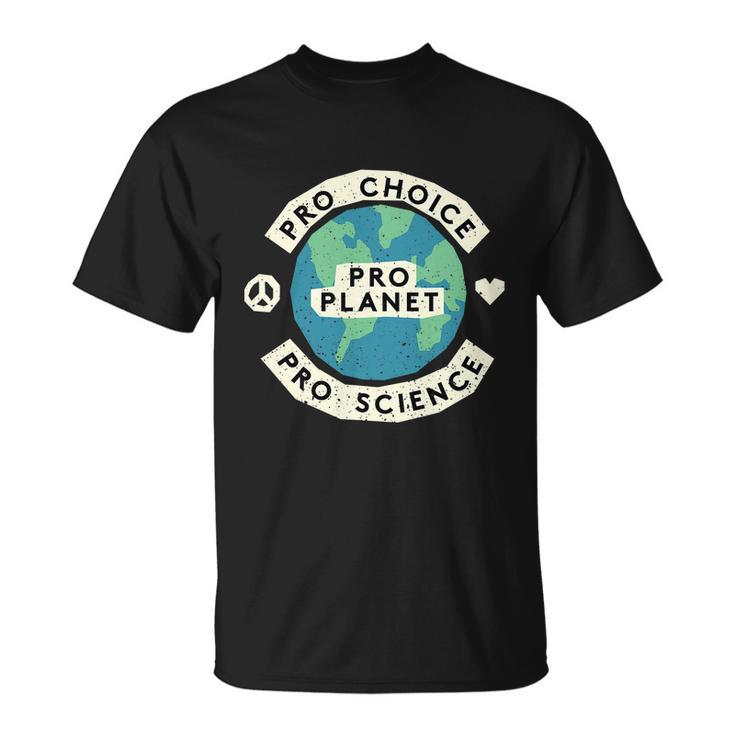 Climate Change Environmentalist Earth Advocate Pro Planet Unisex T-Shirt