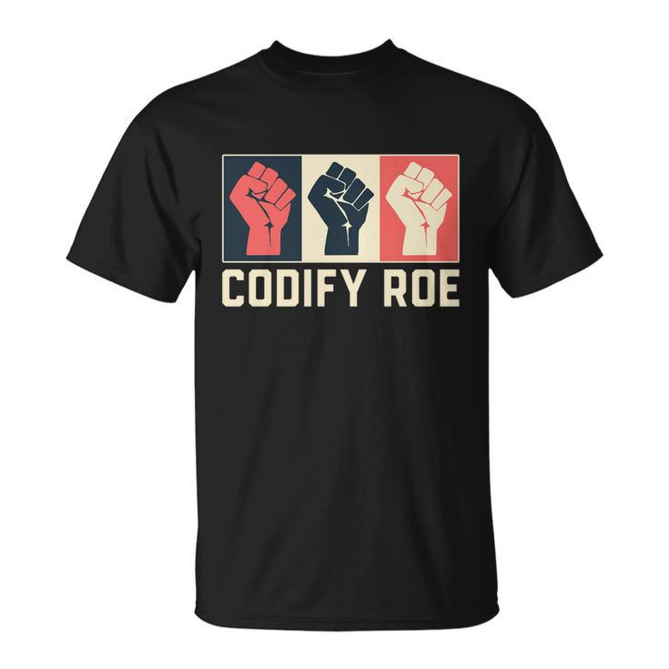 Codify Roe V Wade Feminist Pro Choice Unisex T-Shirt