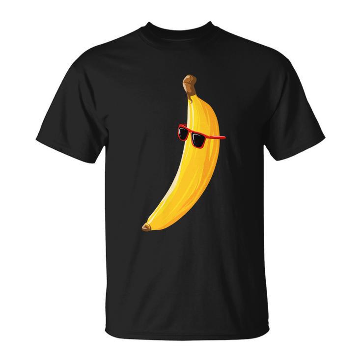 Cool Banana‼︎ Cool Banana Wearing Sunglasses Fruit Eyewear Cool T-shirt