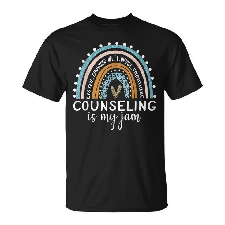 Counseling Is My Jam School Counselor Appreciation  Unisex T-Shirt