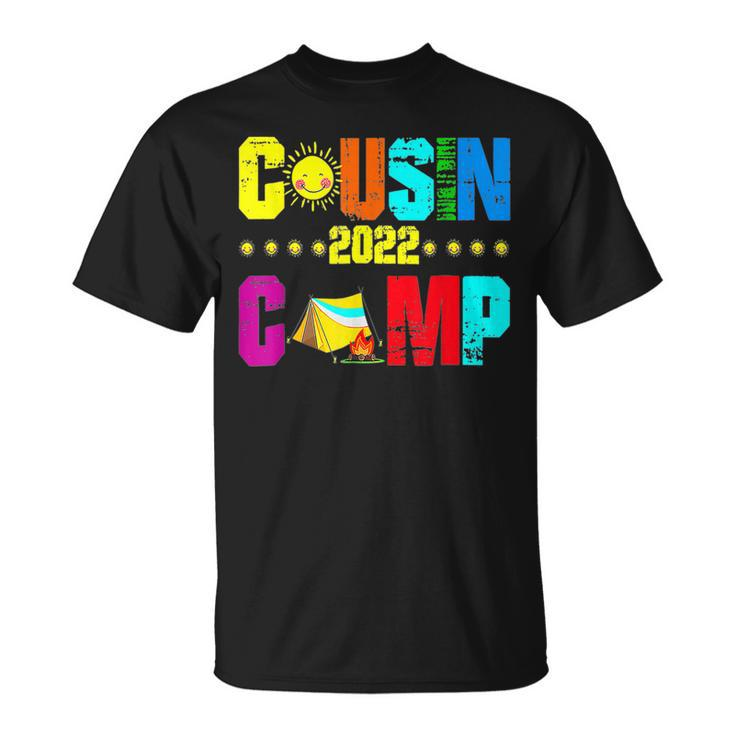 Cousin Camp  2022 Family Camping Summer Vacation Crew  V2 Unisex T-Shirt
