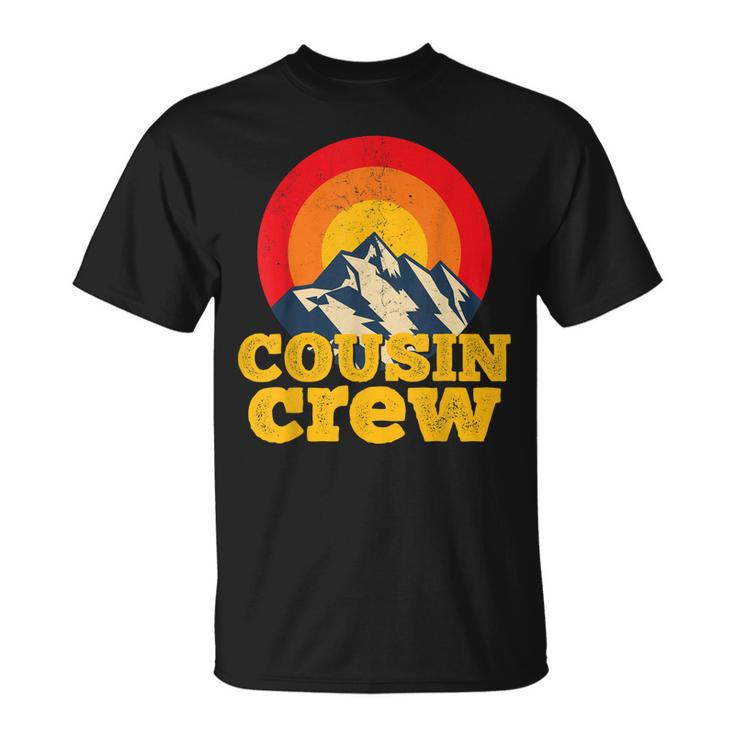 Cousin Crew Kids Matching  Camping Group Cousin Squad  Unisex T-Shirt