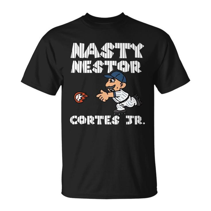 Cute Nasty Nestor Cortes Jr Baseball Legend Catch Ball Unisex T-Shirt