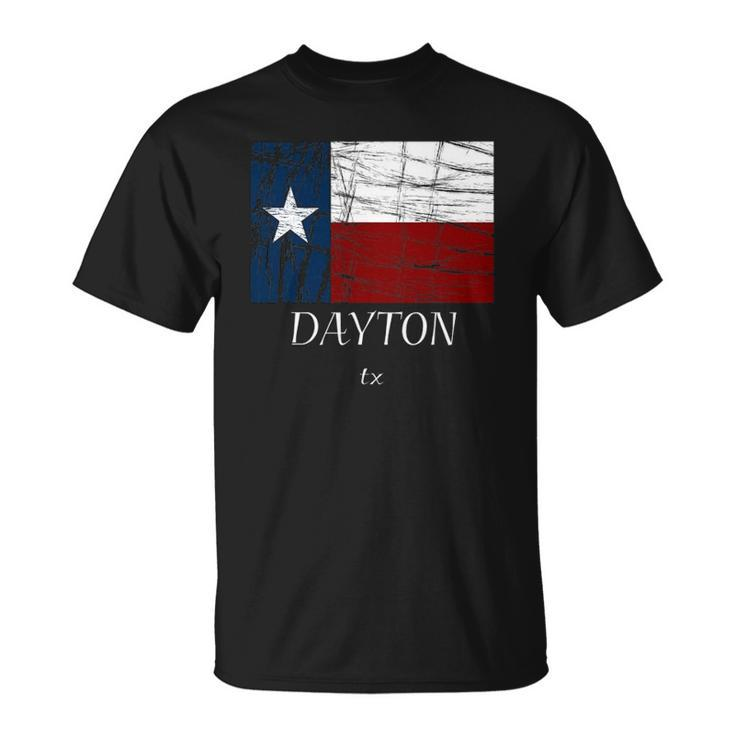 Dayton Tx Texas Flag City State Gift Unisex T-Shirt