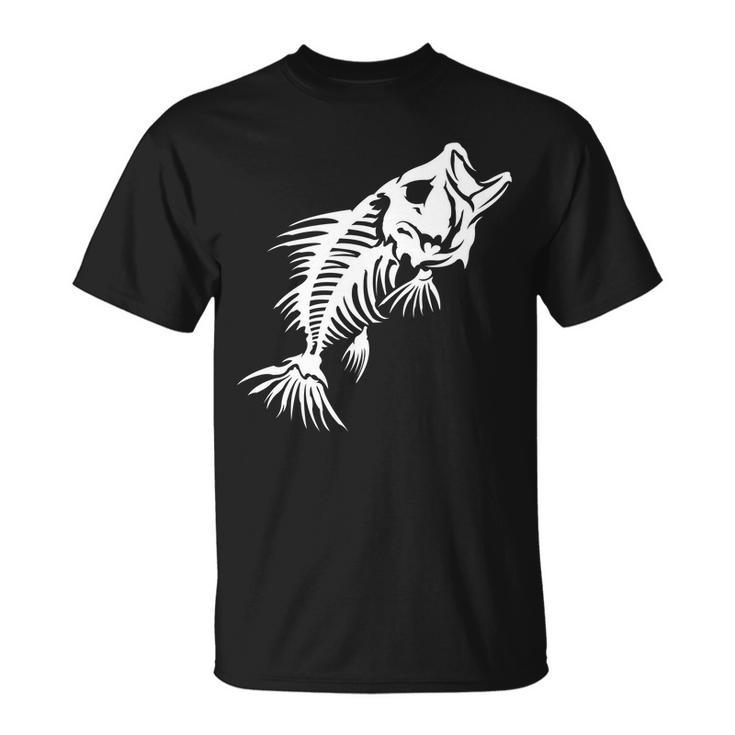 Dead Fish Skeleton X-Ray Tshirt Unisex T-Shirt