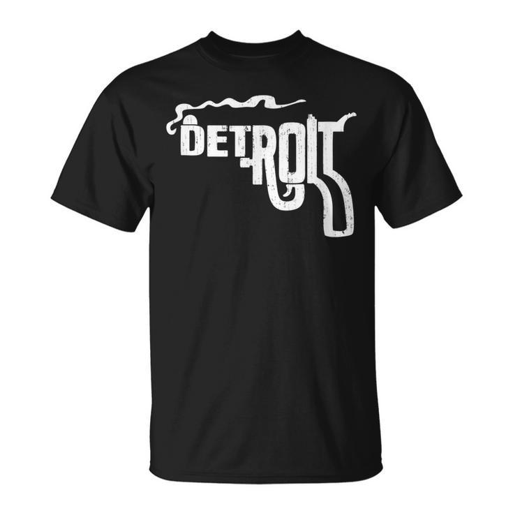 Detroit Smoking Gun Vintage T-shirt