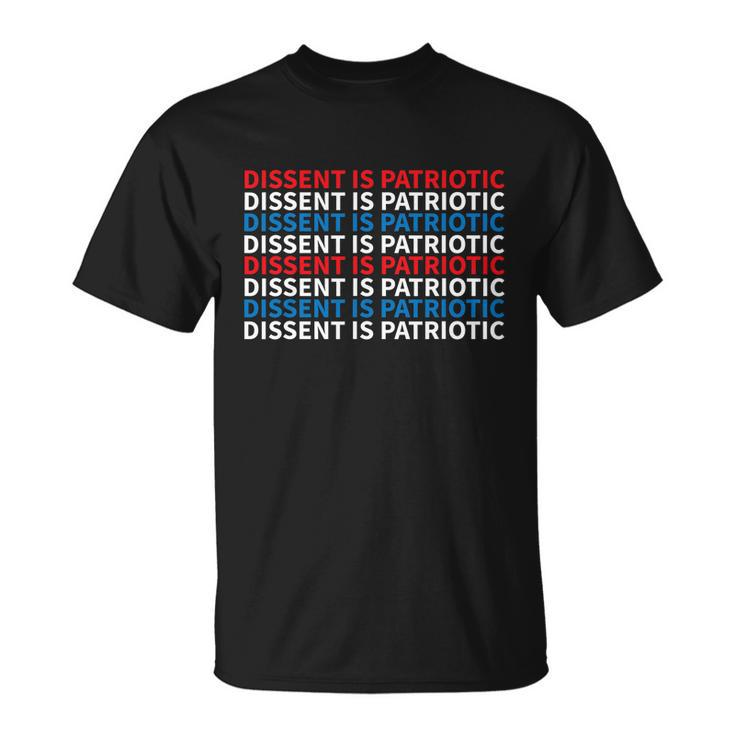 Dissent Is Patriotic Shirt Collar Rbg I Dissent Unisex T-Shirt