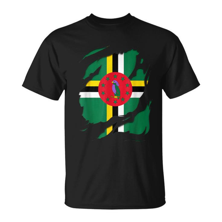 Dominica Flag T-shirt