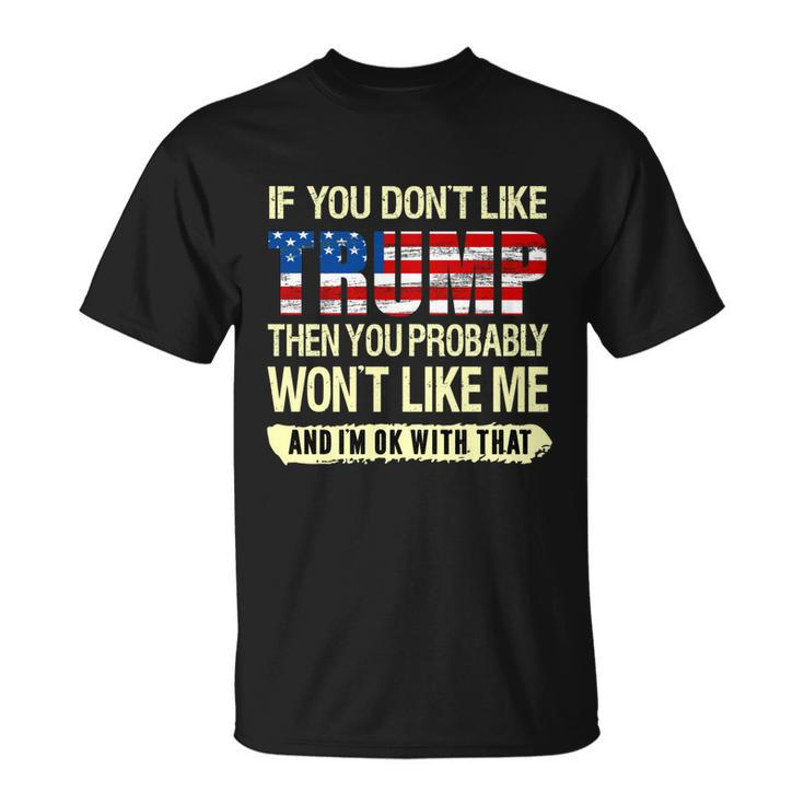 Donald Trump Funny Pro Trump Political Anti Biden Trump  Unisex T-Shirt