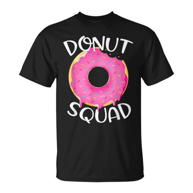 Donut Squad Funny Donut Cool Donut Lover Birthday Girls  Unisex T-Shirt