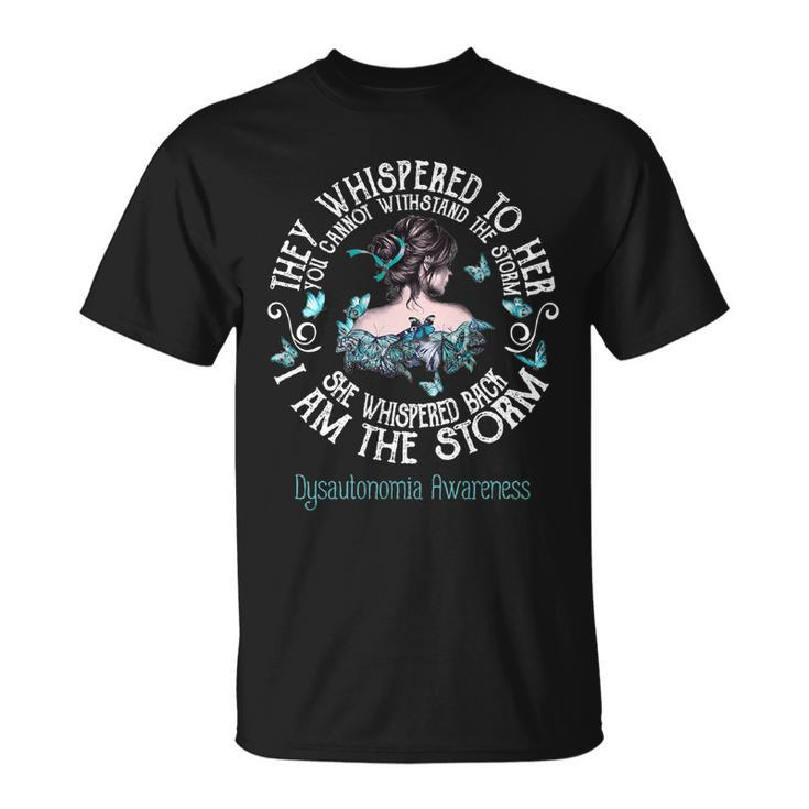 Dysautonomia Awareness I Am The Storm Unisex T-Shirt