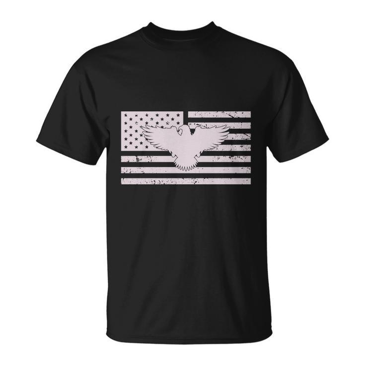 Eagle Graphic 4Th Of July American Independence Day Flag Plus Size Unisex T-Shirt