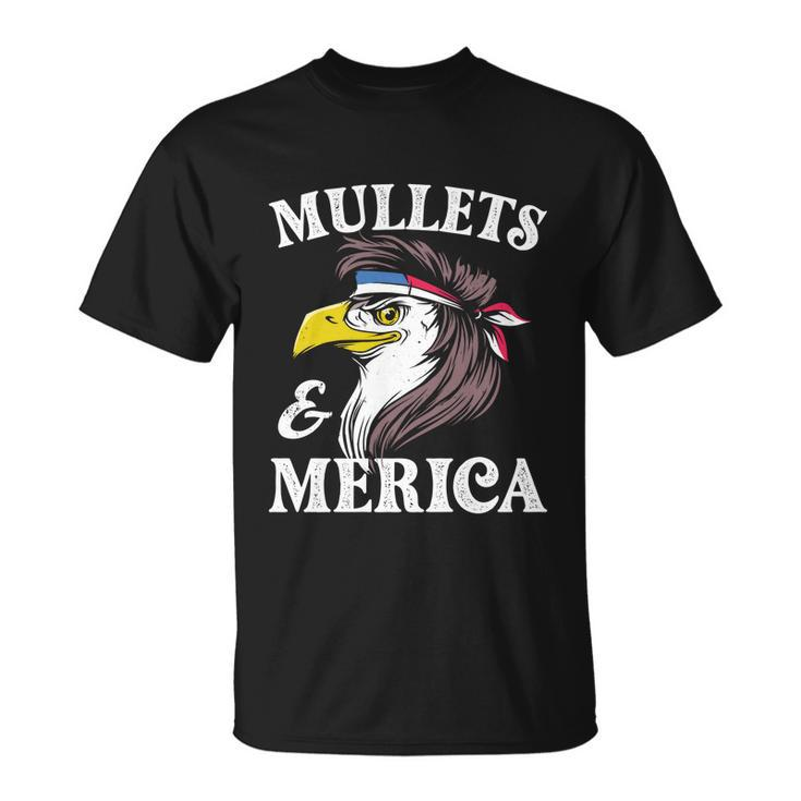 Eagle Mullet 4Th Of July Usa American Flag Merica Funny Great Gift Unisex T-Shirt