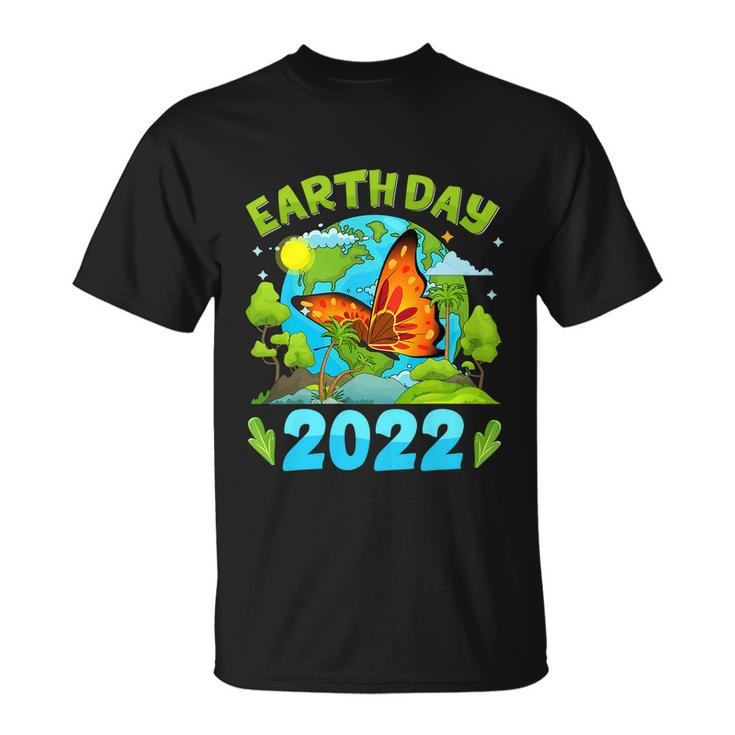 Earth Day 52Nd Anniversary 2022 Butterfly Environmental Unisex T-Shirt