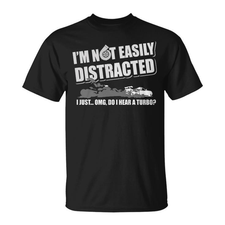 Easily Distracted - Turbo Unisex T-Shirt