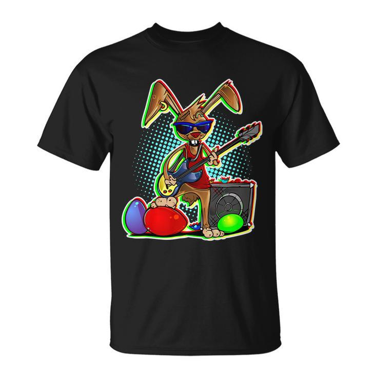 Easter Rock Bunny Tshirt V2 Unisex T-Shirt