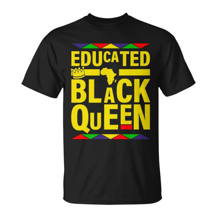 Educated Black Queen Tshirt Unisex T-Shirt
