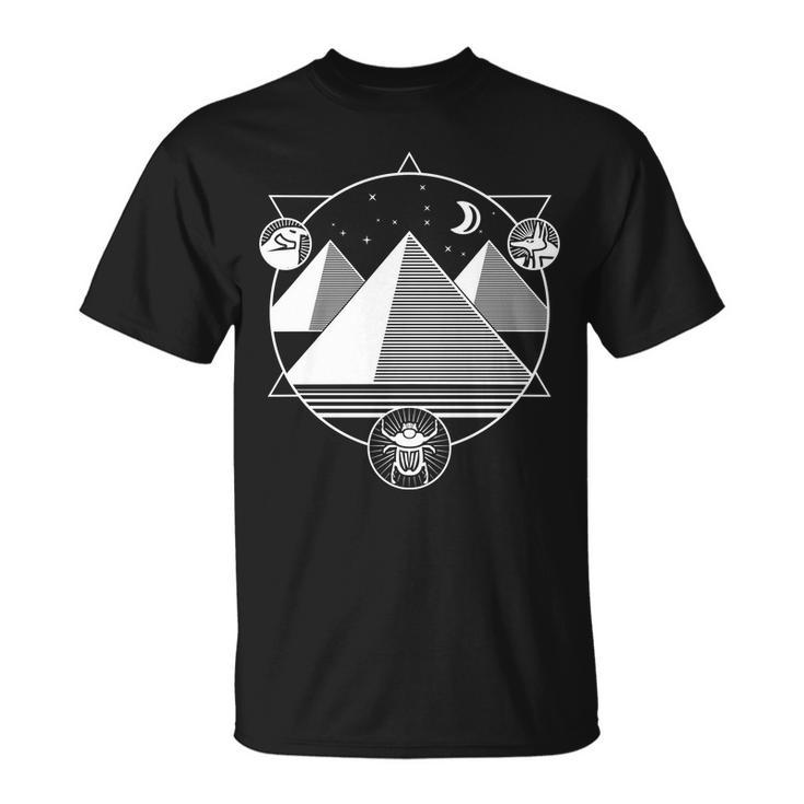 Egyptian Pyramids Emblem Tshirt Unisex T-Shirt
