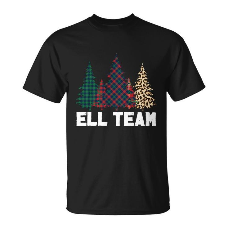 Ell Team Leopard Back To School Teachers Students Great Gift Unisex T-Shirt