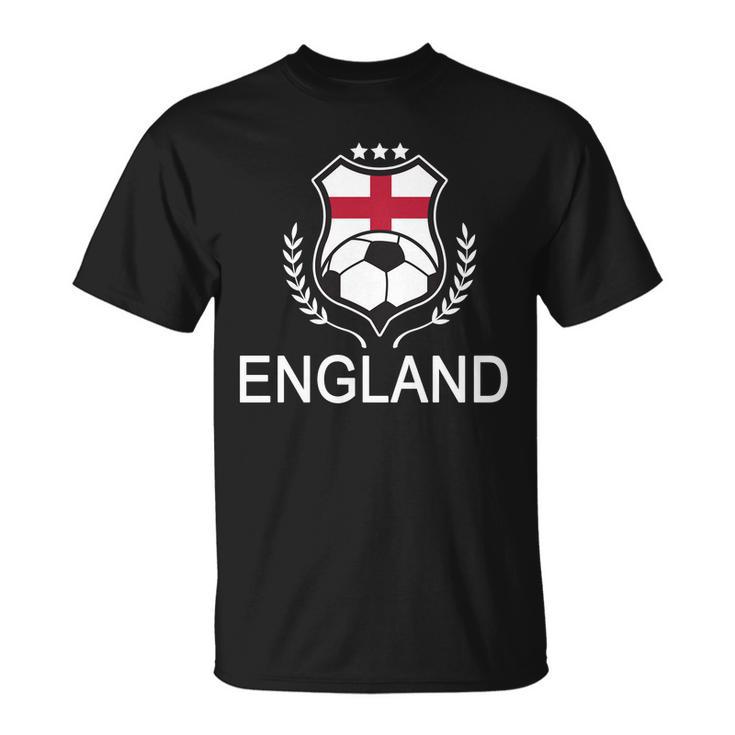 England Soccer English Flag Tshirt Unisex T-Shirt