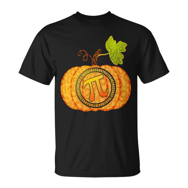 Fall Pumpkin Pi 314 Autumn Unisex T-Shirt