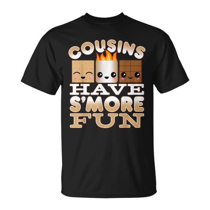 Family Camping  For Kids Cousins Have Smore Fun  Unisex T-Shirt