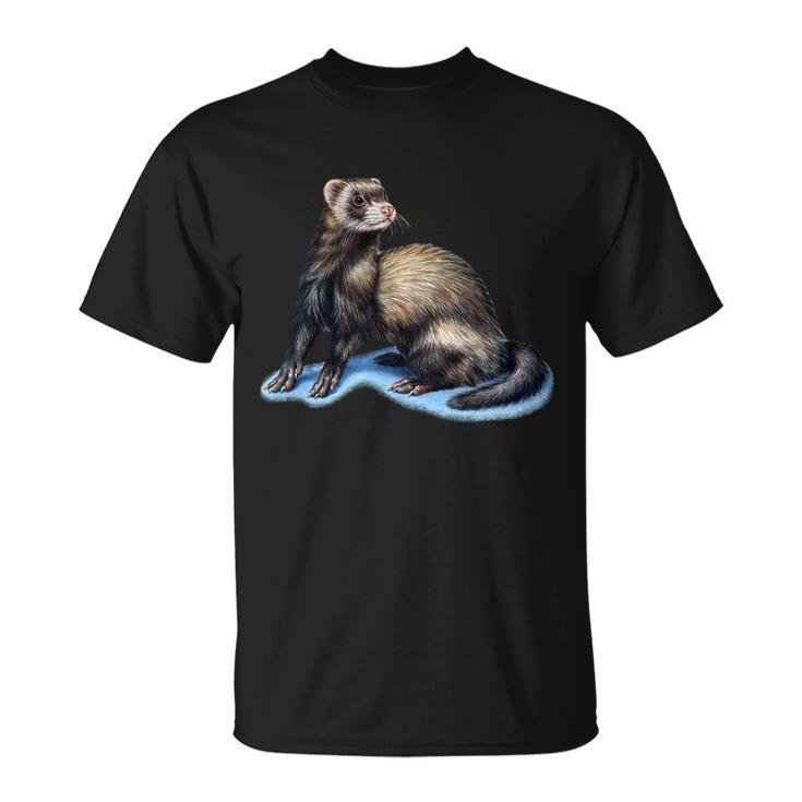 Ferret Wildlife Unisex T-Shirt
