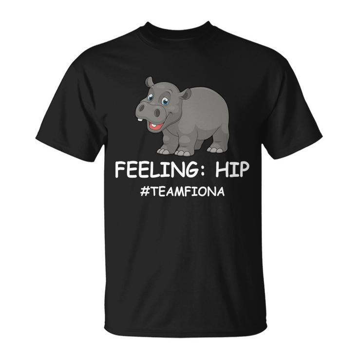 Fiona The Baby Hippo Feeling Hip Preemie Unisex T-Shirt