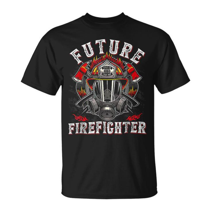 Firefighter Funny Future Firefighter Thin Red Line Firefighting Lover Unisex T-Shirt