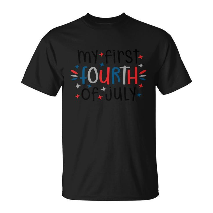 My First Fourth Of July Proud American T-shirt
