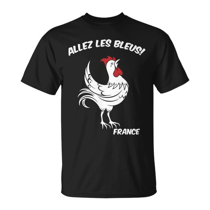 France Soccer World Allez Les Bleus Unisex T-Shirt