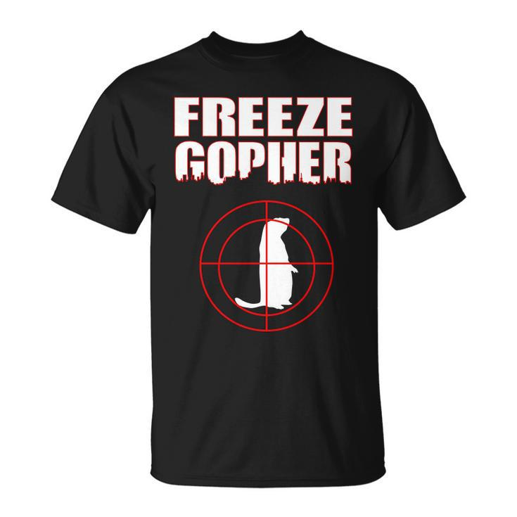 Freeze Gopher Target Unisex T-Shirt