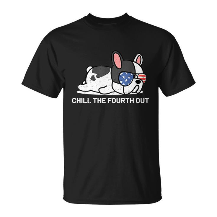 French Bulldog Funny 4Th Of July Gift For Frenchie Lover Unisex T-Shirt