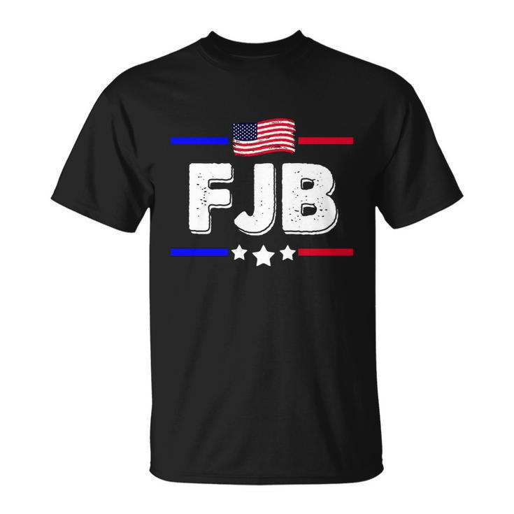 Funny Anti Biden Fjb Us Flag F Joe Biden Unisex T-Shirt
