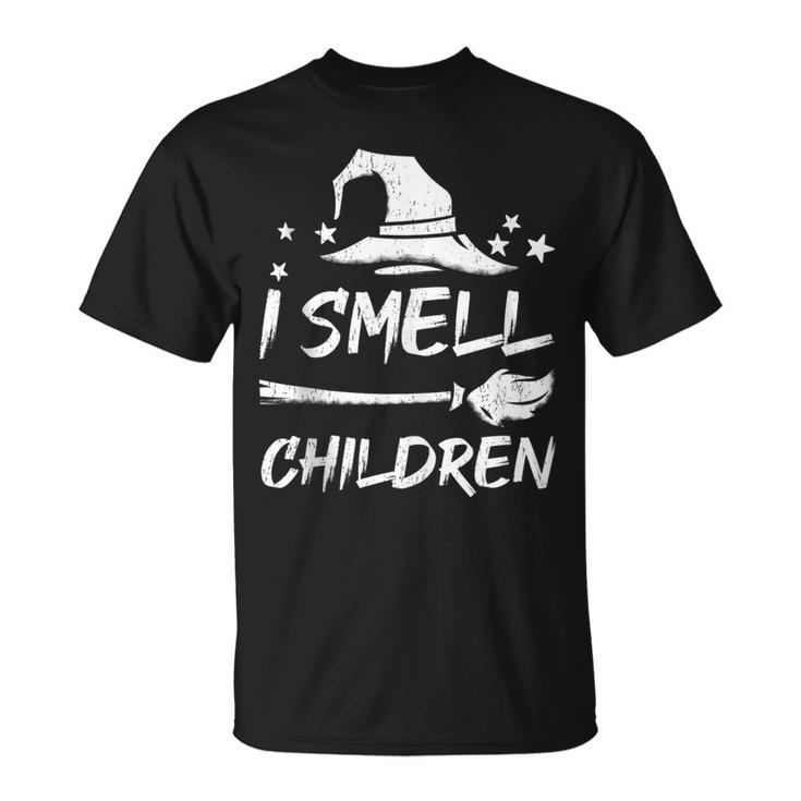 Funny I Smell Children Witch Halloween Costume  Unisex T-Shirt
