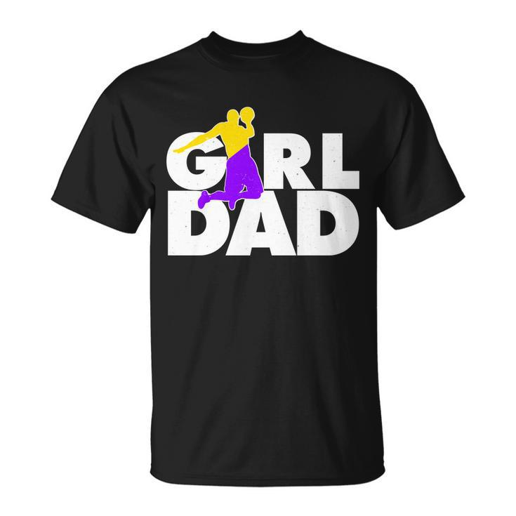 Girl Dad Dunking Tribute Tshirt Unisex T-Shirt