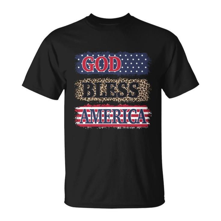 God Bless America Patriotic 4Th Of July Independence Day Gift Unisex T-Shirt