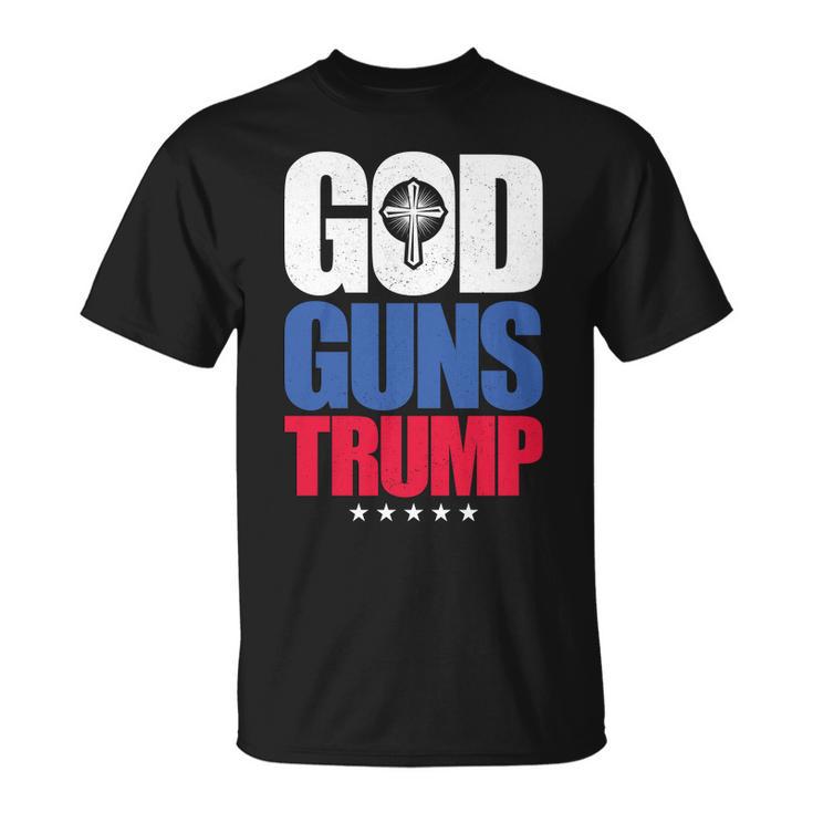 God Guns & Donald Trump V2 Unisex T-Shirt