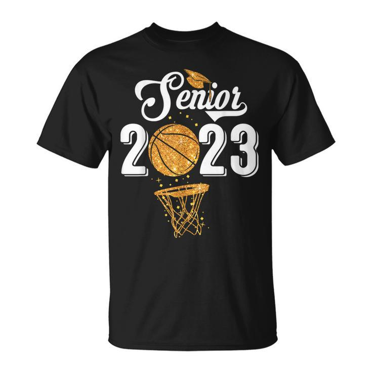 Graduate Senior Class 2023 Graduation Basketball Player T-shirt