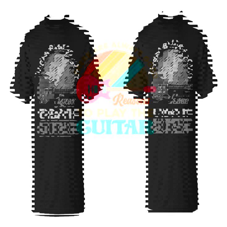 Guitarist Music Guitar Player Musician Retro Guitar T-shirt