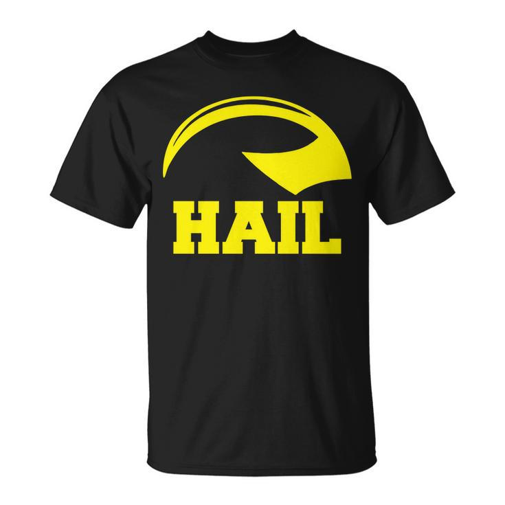 Hail Michigan Helmet Football Victors T-shirt