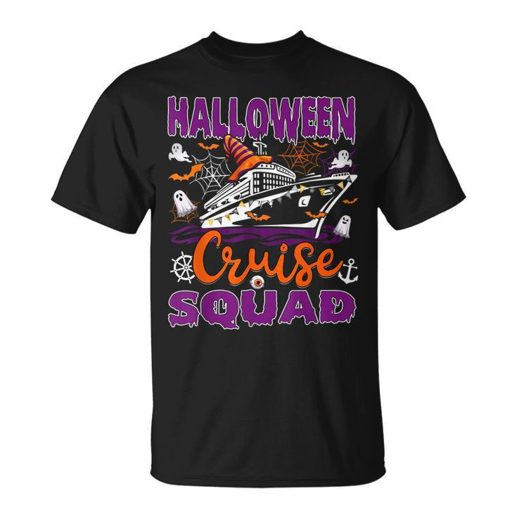 Halloween Cruise Squad Cruising Crew Spooky Season T-shirt