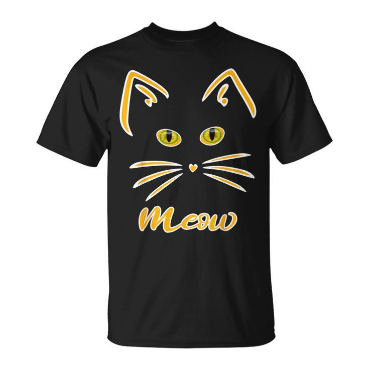 Halloween Kitty Cat  V2 Unisex T-Shirt