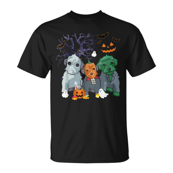 Halloween Schnoodle Dog Witch Schnoodle Dog Lovers  Unisex T-Shirt