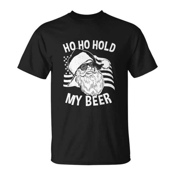 Happy Christmas In July For Hipster Santa Ho Ho Unisex T-Shirt