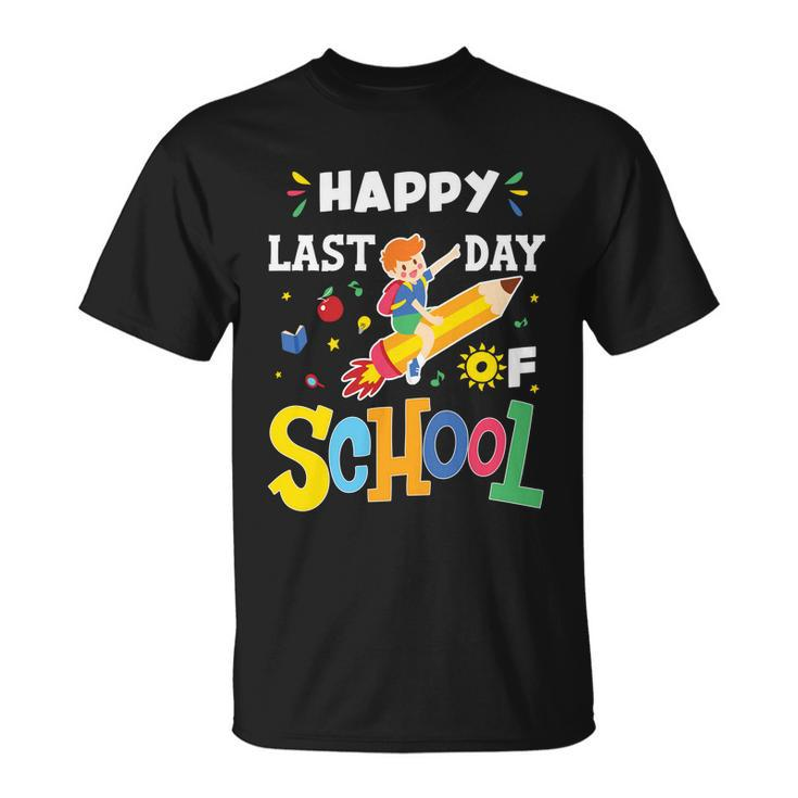 Happy Last Day Of School Cute Gift Unisex T-Shirt